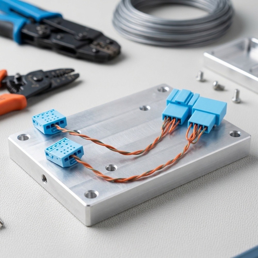 Audio Jumper Wire - Chicote de fiação para subwoofer automotivo