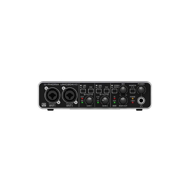 Audio Interface - Placa de Som Externa para Gravação