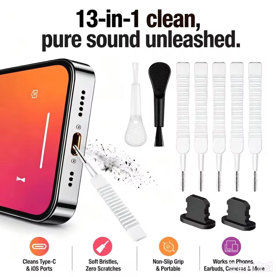 Speaker Kit - Conjunto de Limpeza para Porta de