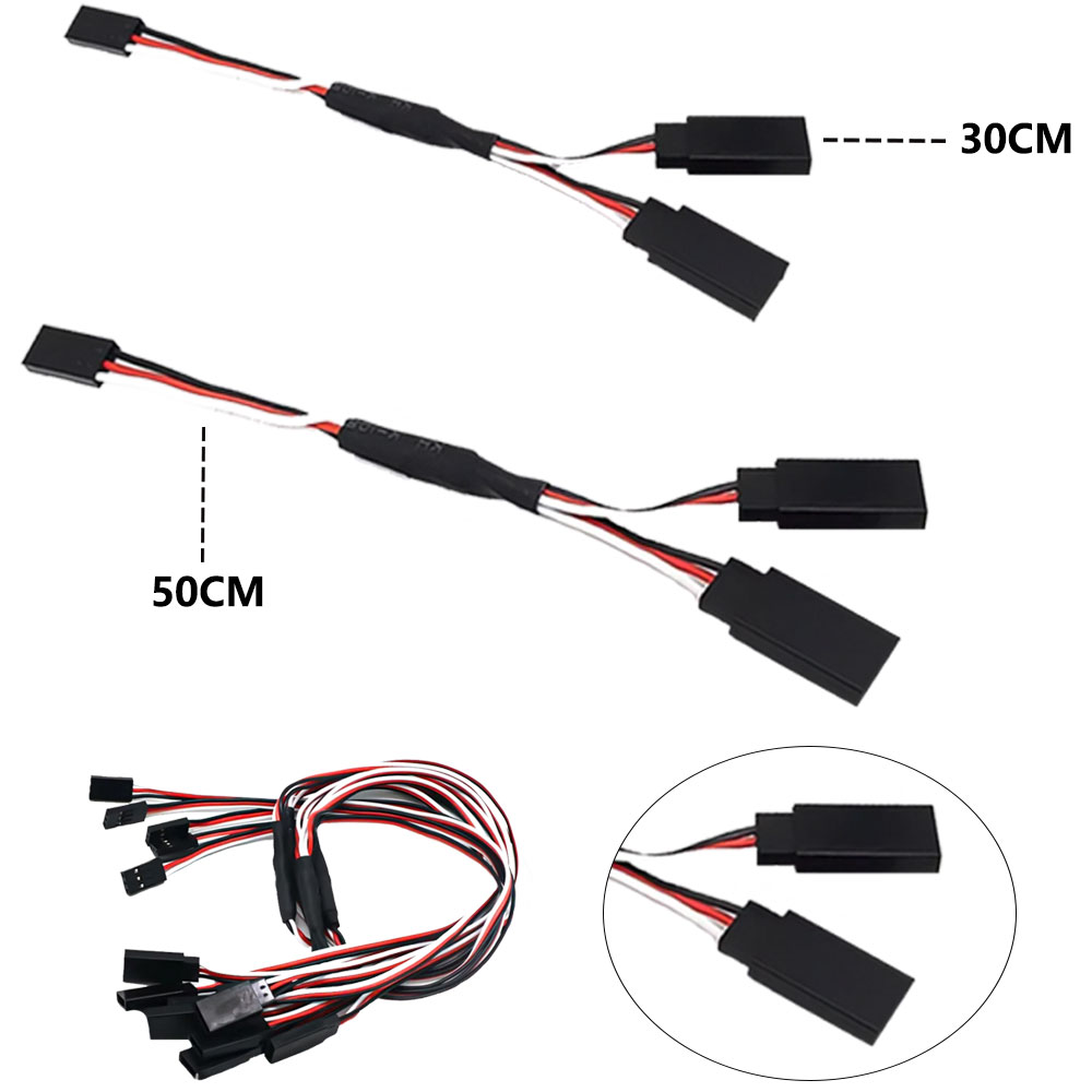 Rca Cable - Cabo Extensor Servo Y RC 5/8/10pcs