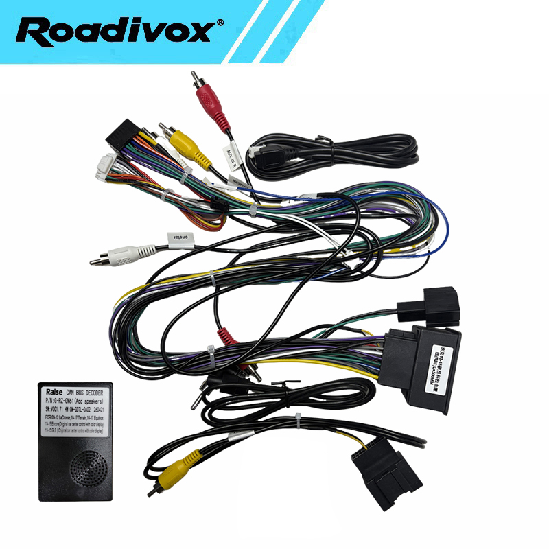 Audio Cable Rca - Decodificador Canbus para rádio automotivo Android
