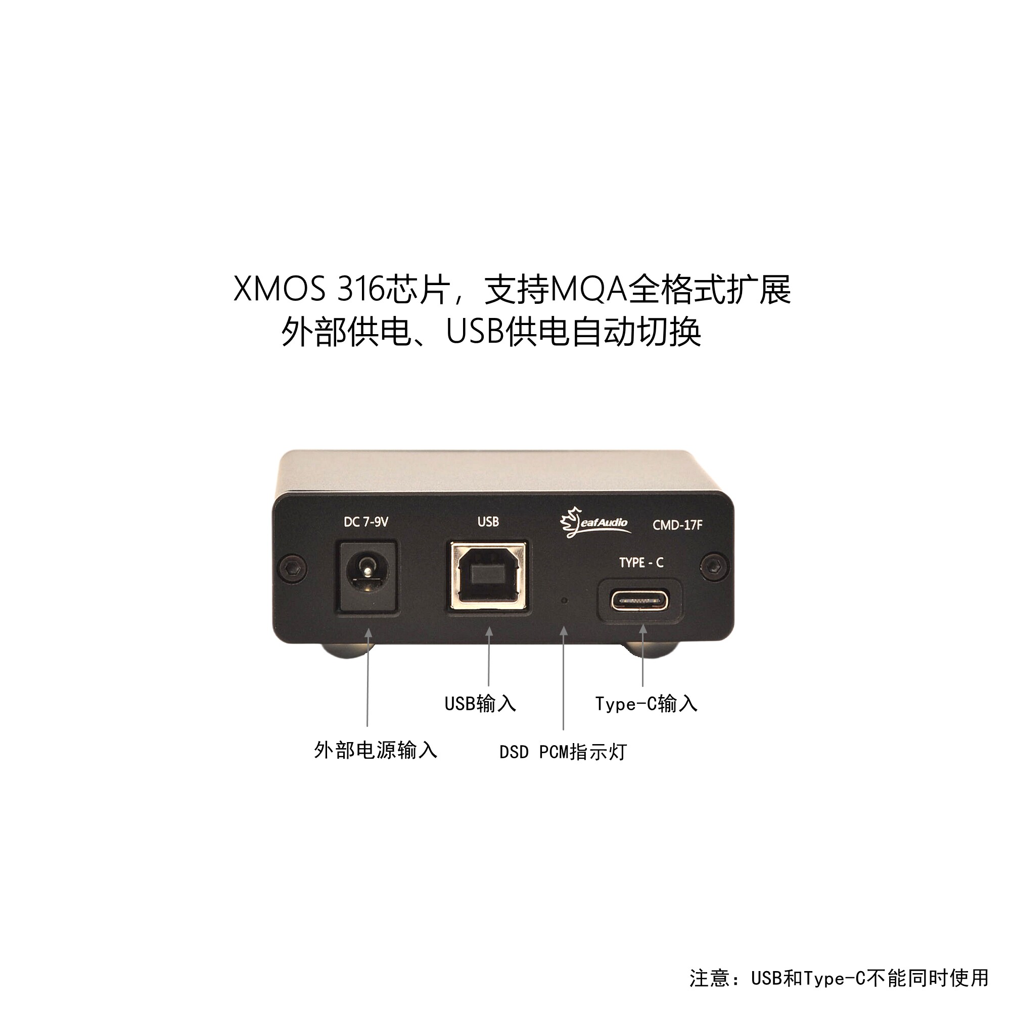 Audio Interface - Placa de Som Digital USB Leaf