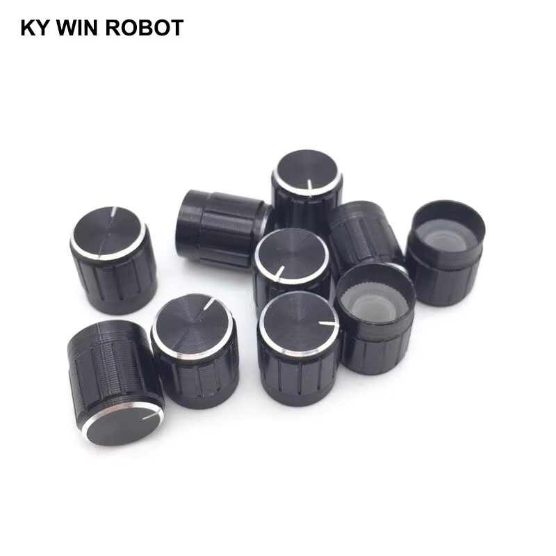 Knob Aluminum - 10 peças 15*17mm potenciômetro de liga