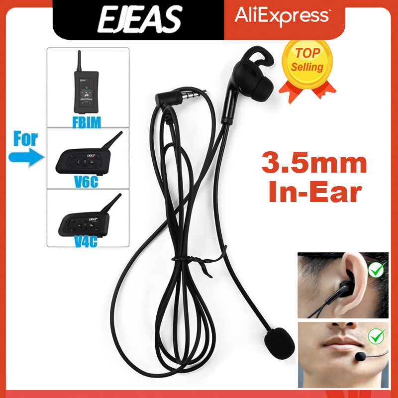 Audio Interface - EJEAS-FBIM Auricular Árbitro, Mãos Livras, Interface