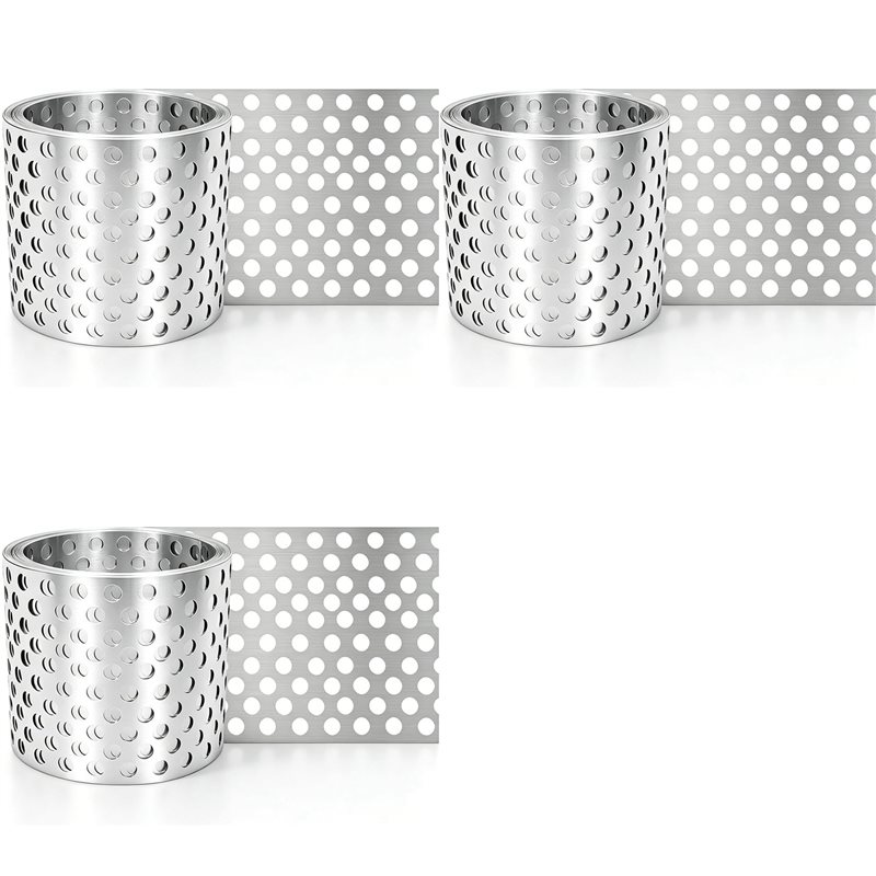 Ventilation Grille Aluminum - AAAN-3Pcs Grelha de Alumínio para Beiral