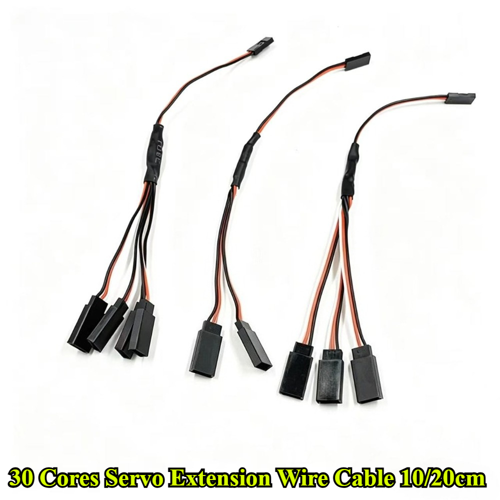 Rca Cable - Cabo Extensor de Servo RC 10/20CM