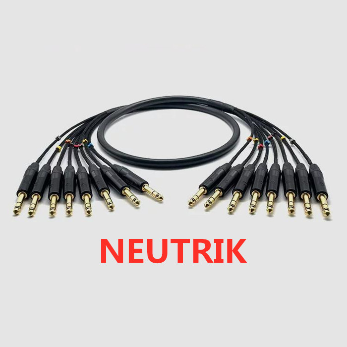 Trs Cable - Cabo de Áudio Estéreo Balanceado NEUTRIK