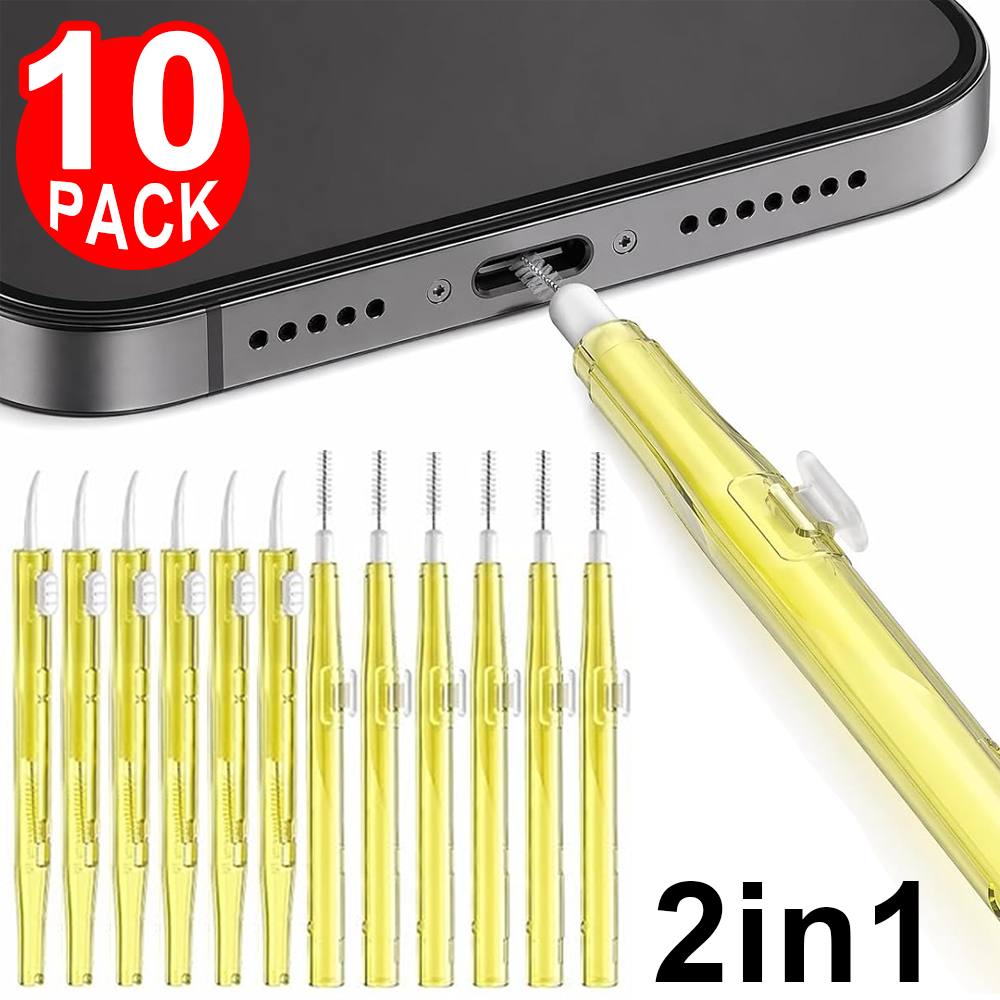 Diy Headphone - Kit de Limpeza Retrátil 2 em
