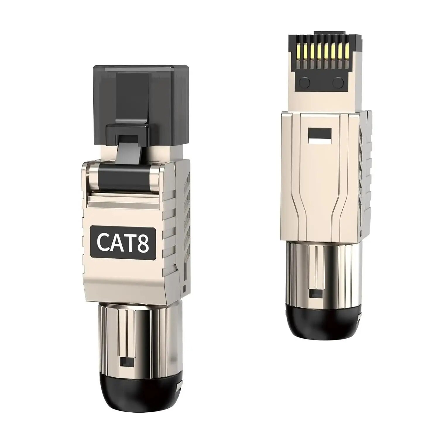 Rj45 Jack - ZoeRax 2-Pack Conectores RJ45 Tool Free