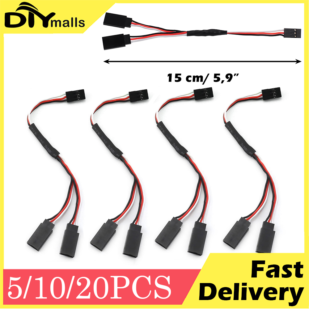 Rca Cable - 5/10/20 pces 150mm y estilo jr