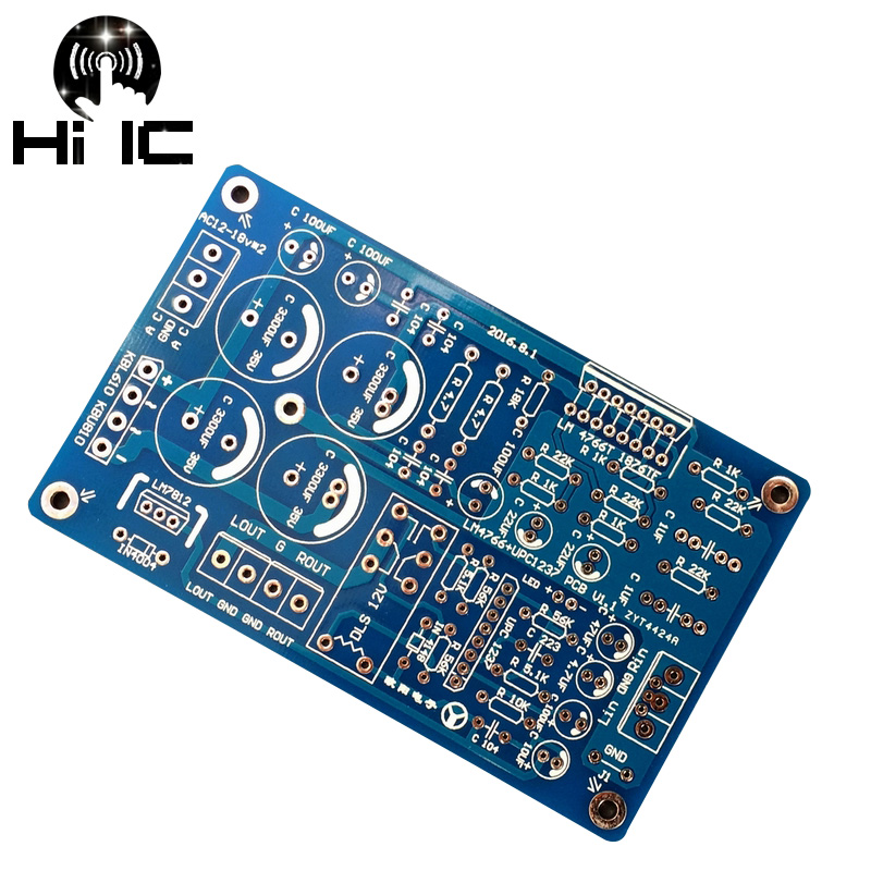 Audio Amplifier Board - Lm766 lm1876 placa de amplificador potência