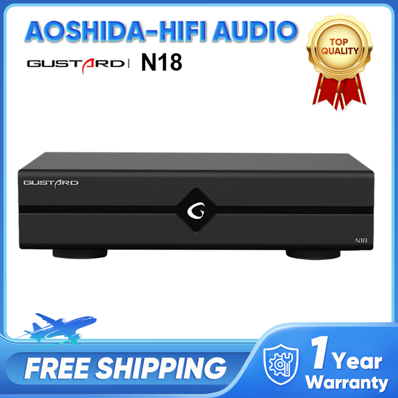 Audio Interface - Comutador Ethernet Gustard N18 e N18pro,
