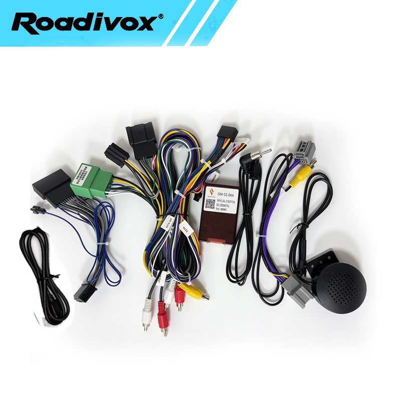 Audio Cable Rca - Adaptador de Fiação para Rádio Automotivo,
