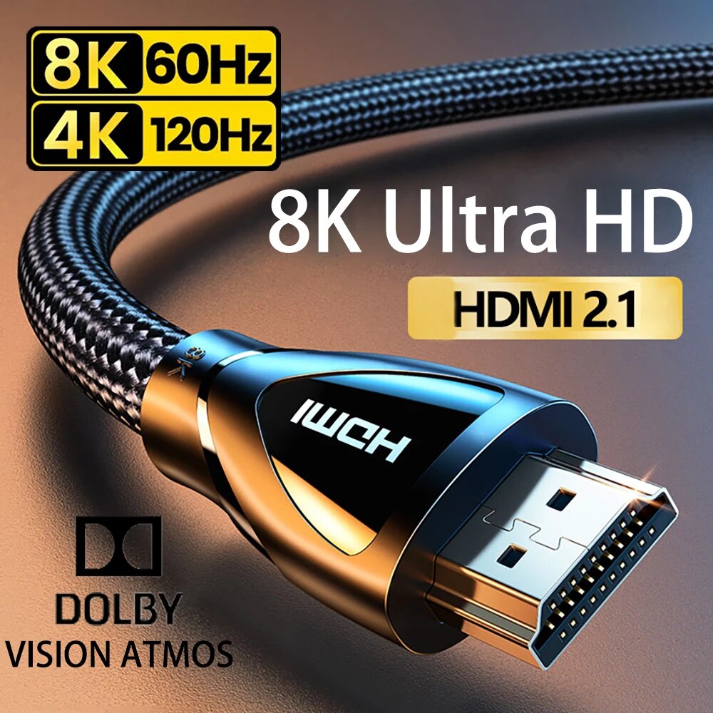 Cabo Compatível com HDMI 2.1,  - Mdi Cable avaliação e preço