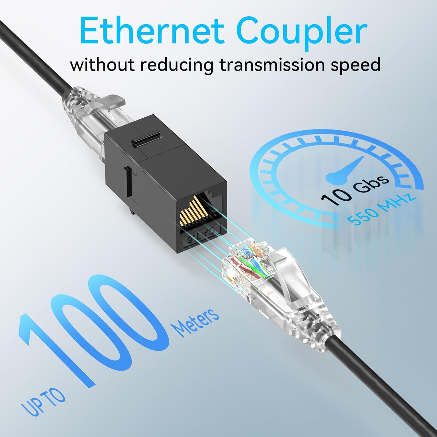 Acoplador Keystone RJ45 Cat6,  - Rj45 Jack avaliação e preço