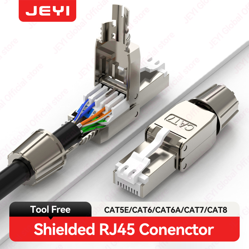 Conector RJ45 JEYI CAT7 6A 8P8 - Rj45 Jack avaliação e preço
