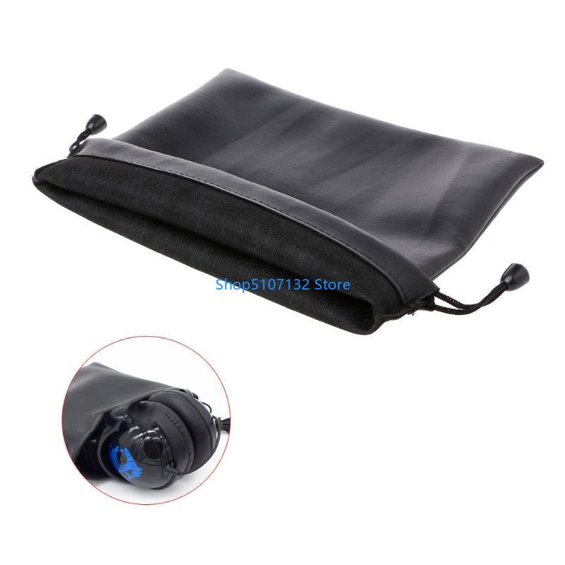 87HD Cor Preta PU Couro Protet - Headphone Parts avaliação e preço