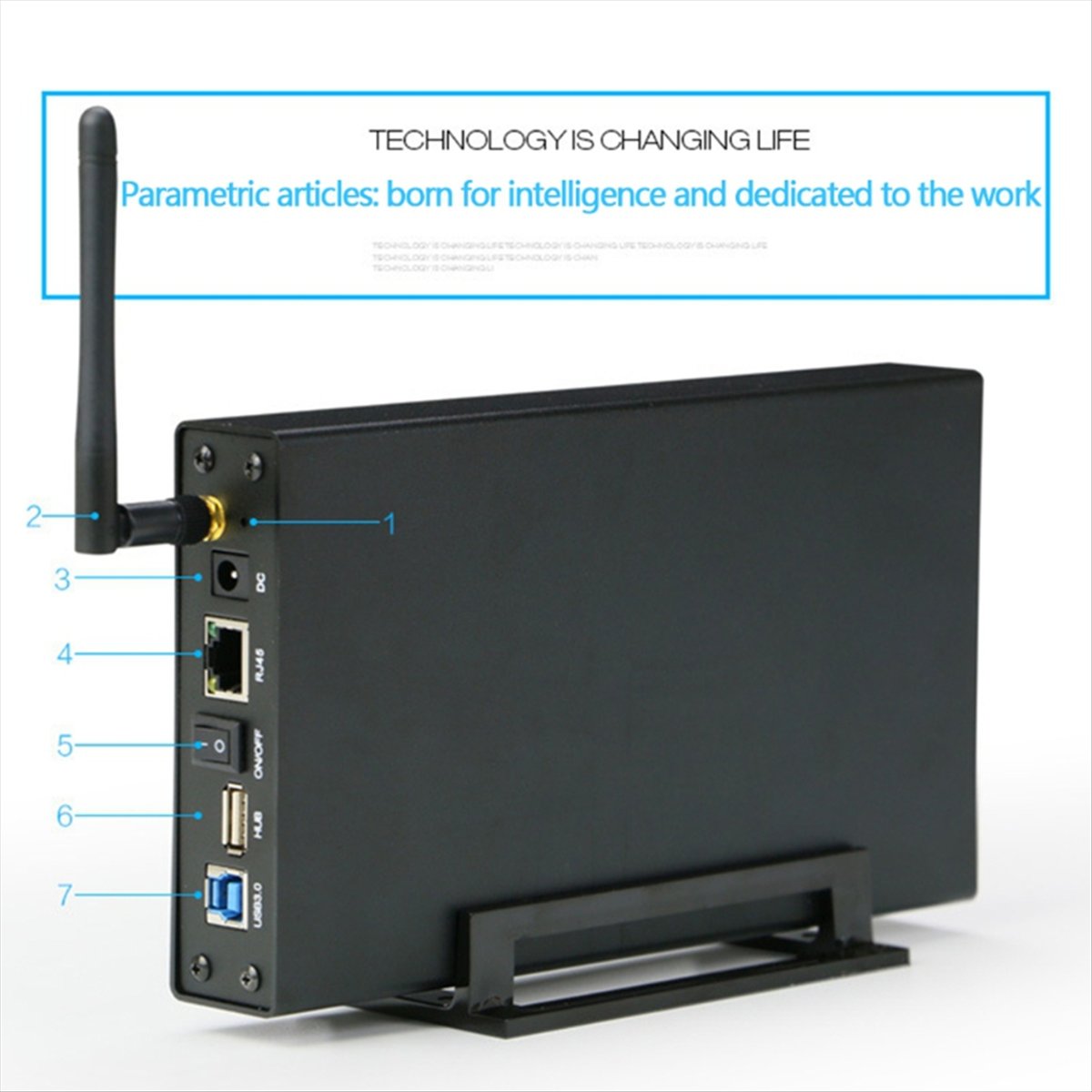 DT271/Case Portátil para HDD/S - Speaker Enclosure avaliação e preço