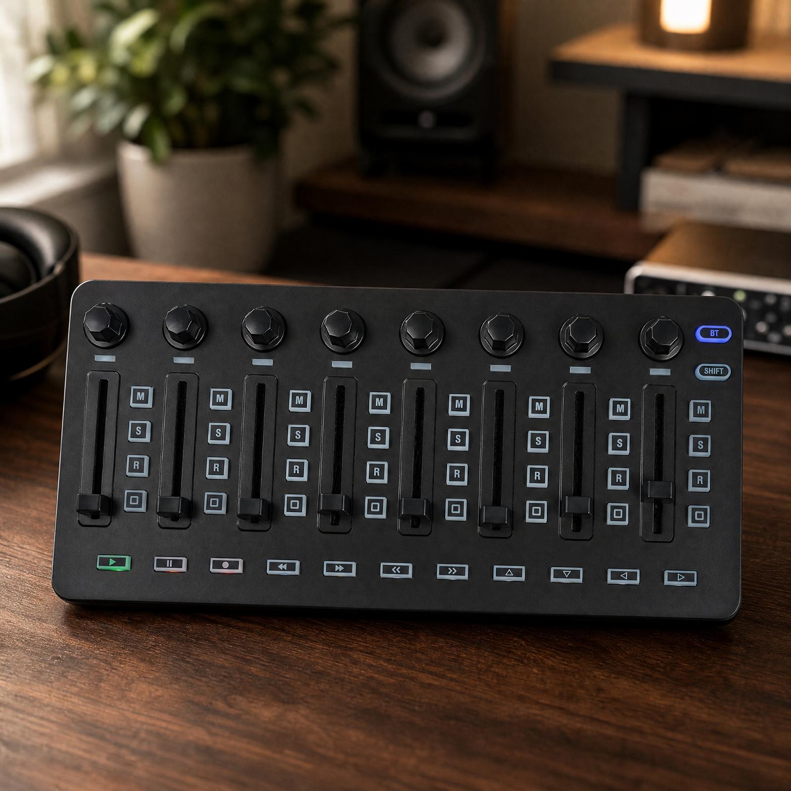 Controlador de mesa de mistura - Audio Interface avaliação e preço