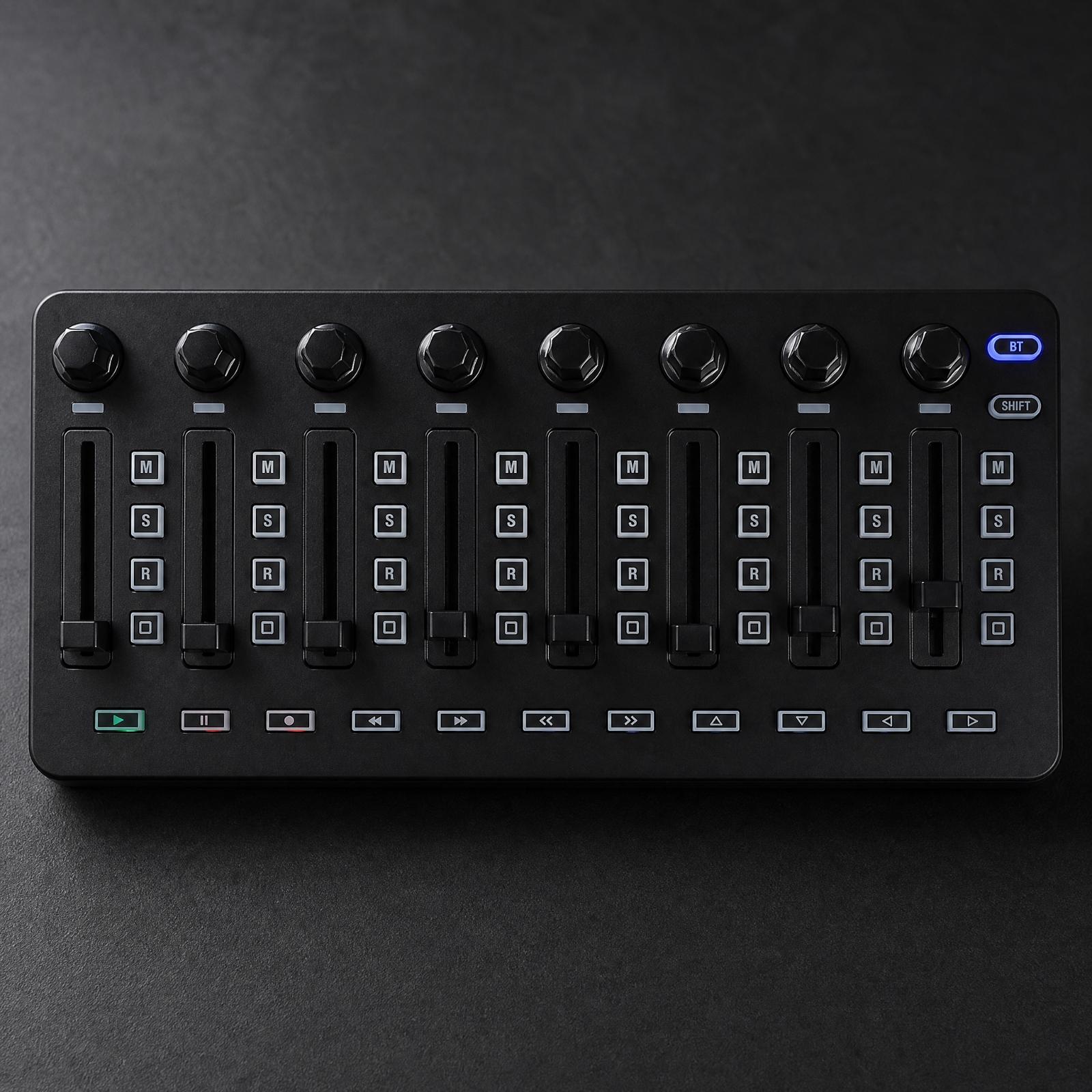 Controlador de mesa de mistura - Audio Interface avaliação e preço