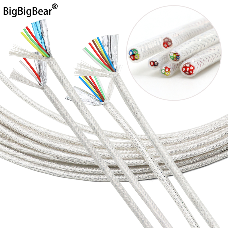 Fios blindados fep de 1/5/10m, - Audio Jumper Wire avaliação e preço
