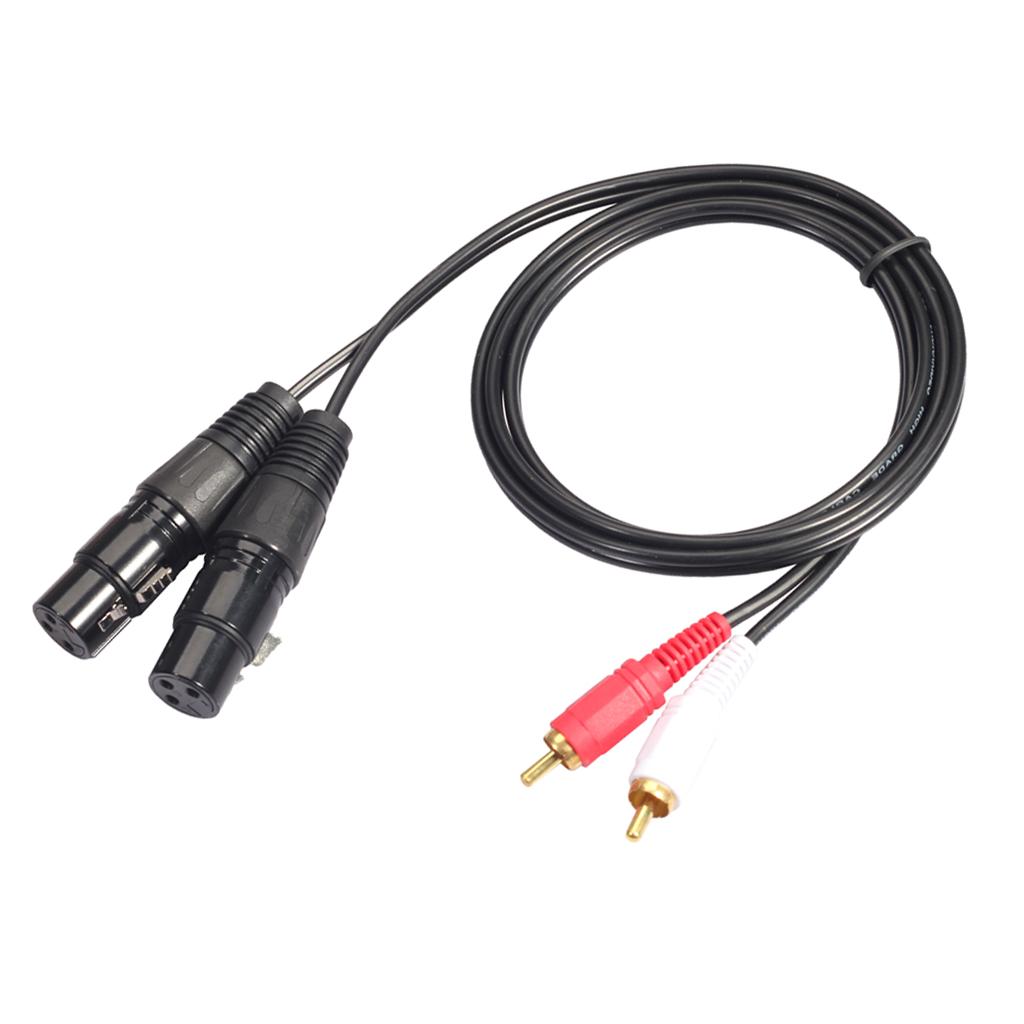 Adaptador de cabo de áudio XLR - Rca Cable avaliação e preço