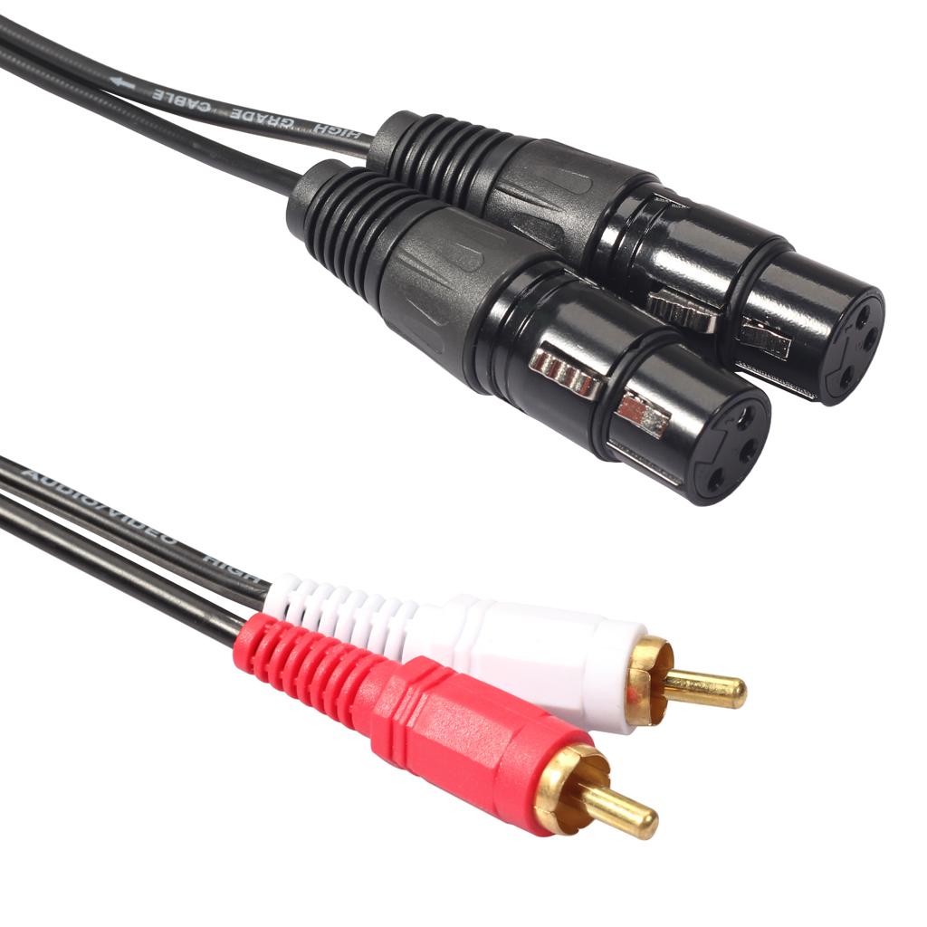 Adaptador de cabo de áudio XLR - Rca Cable avaliação e preço