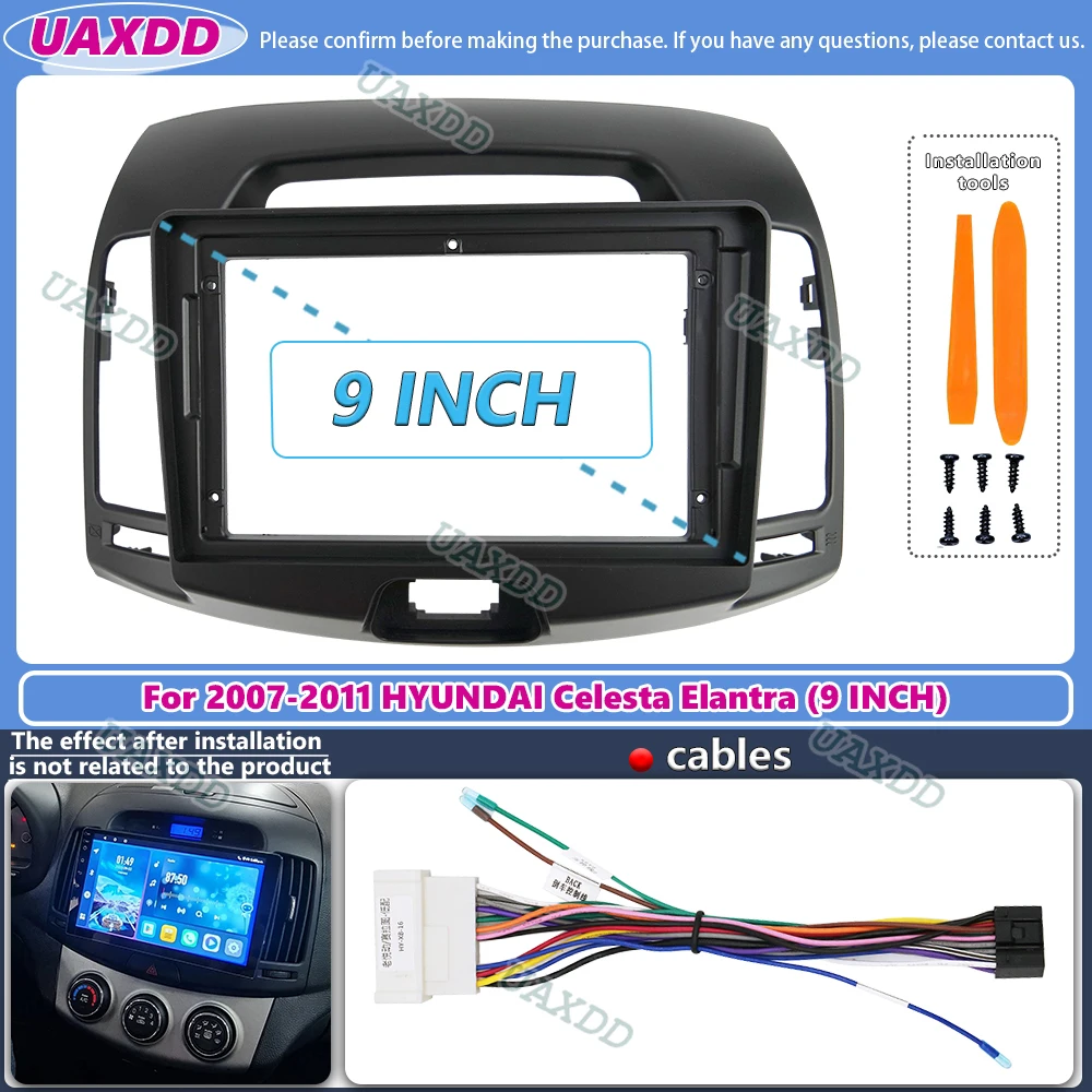 Para Hyundai Elantra 2007-2011 - Audio Cable Rca avaliação e preço