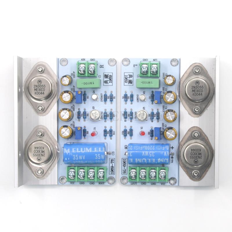 Um par montado HiFi HOOD JLH19 - Hifi Amplifier Board avaliação e preço