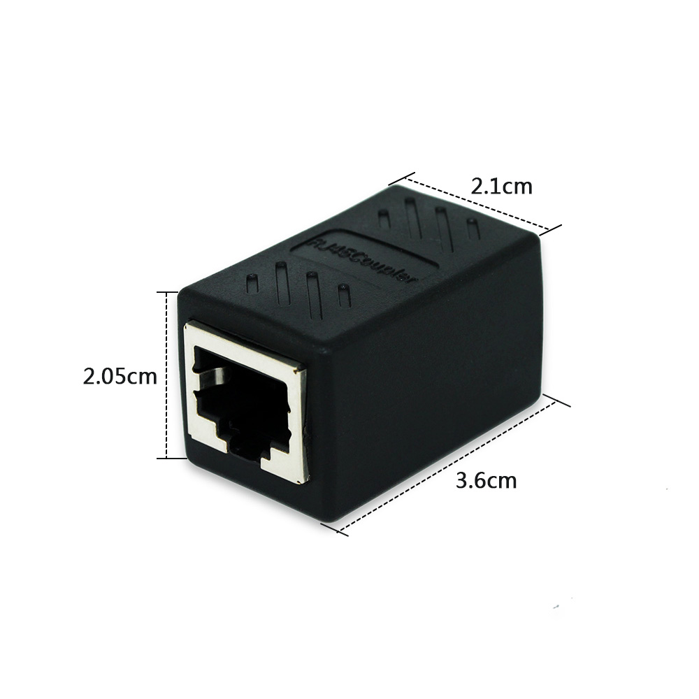 Oullx rj45 fêmea para fêmea po - Rj45 Jack avaliação e preço