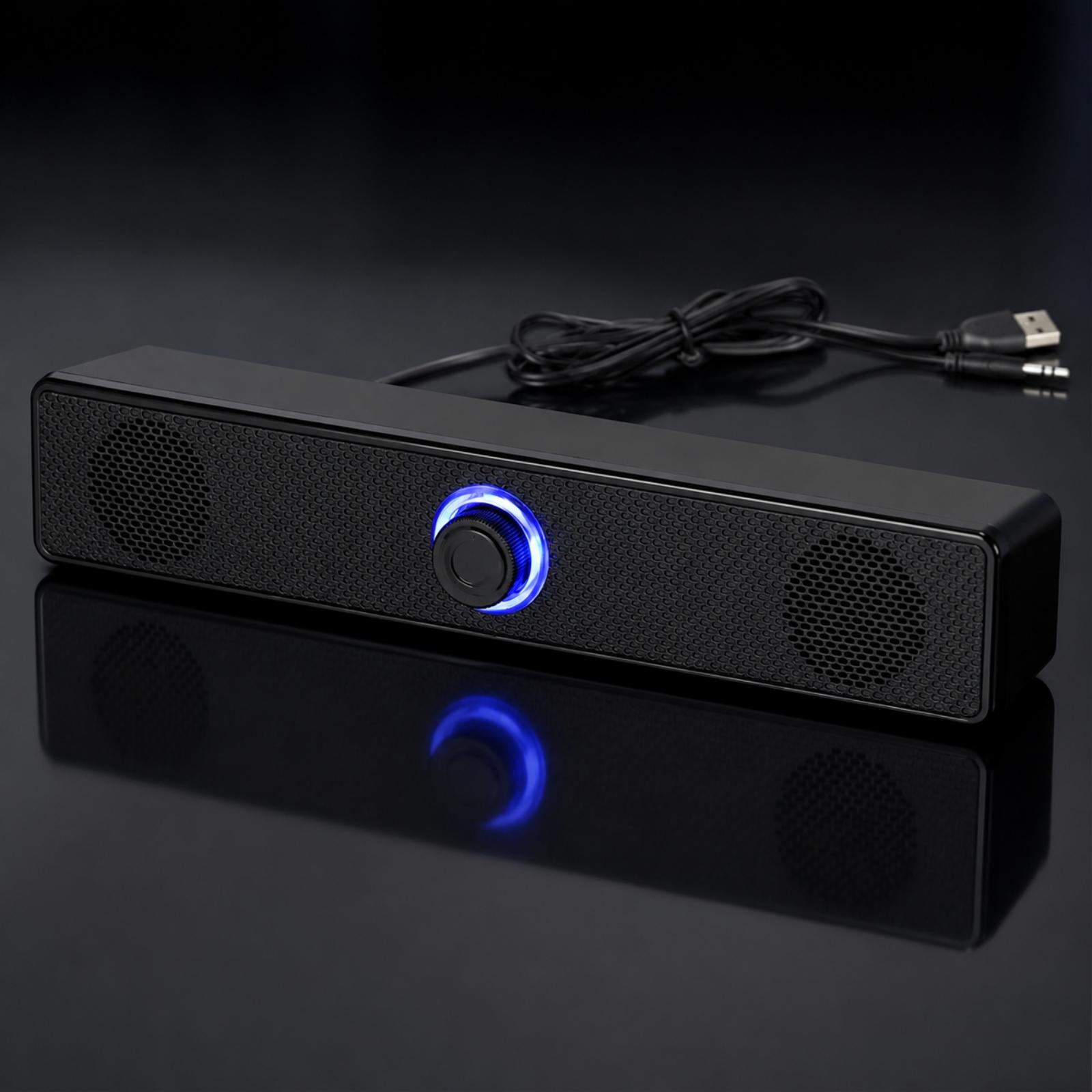 Alto-falante com fio USB para  - Speaker Wire avaliação e preço