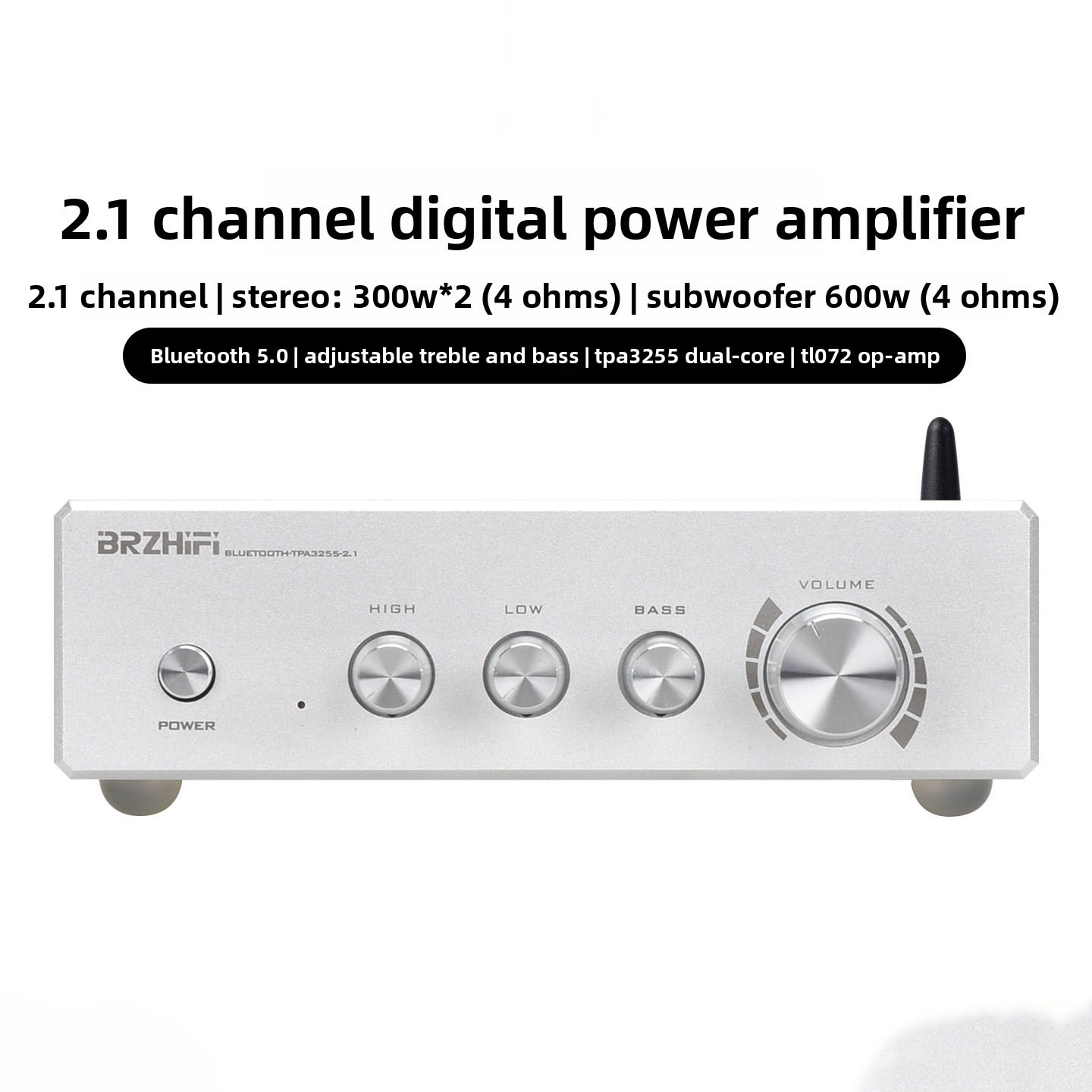 CHN 2027 novo amplificador de  - Es9018 Dac avaliação e preço