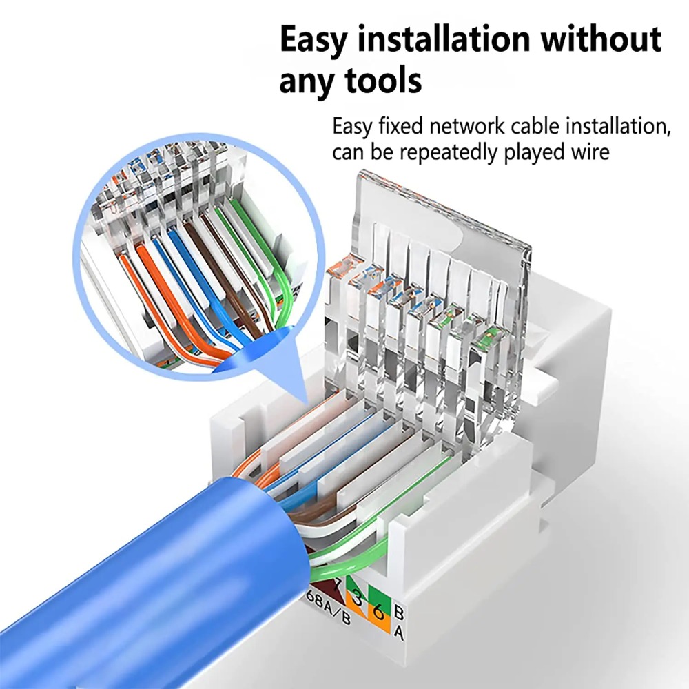 Conector Keystone RJ45 Cat6 Se - Rj45 Jack avaliação e preço