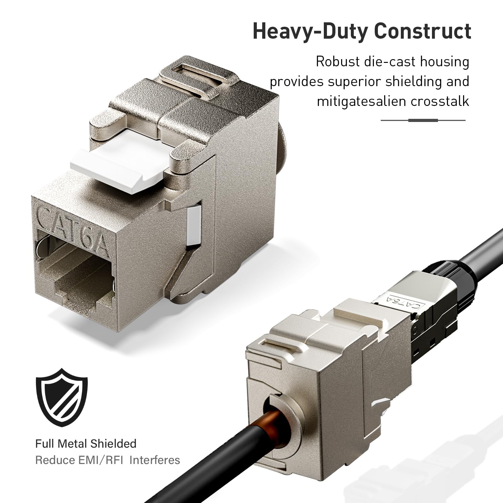 Módulo Keystone ZoeRax CAT6A B - Rj45 Jack avaliação e preço