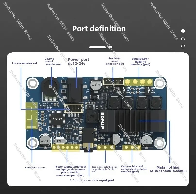 Amplificador Bluetooth 5.3 Por - Diy Speaker avaliação e preço