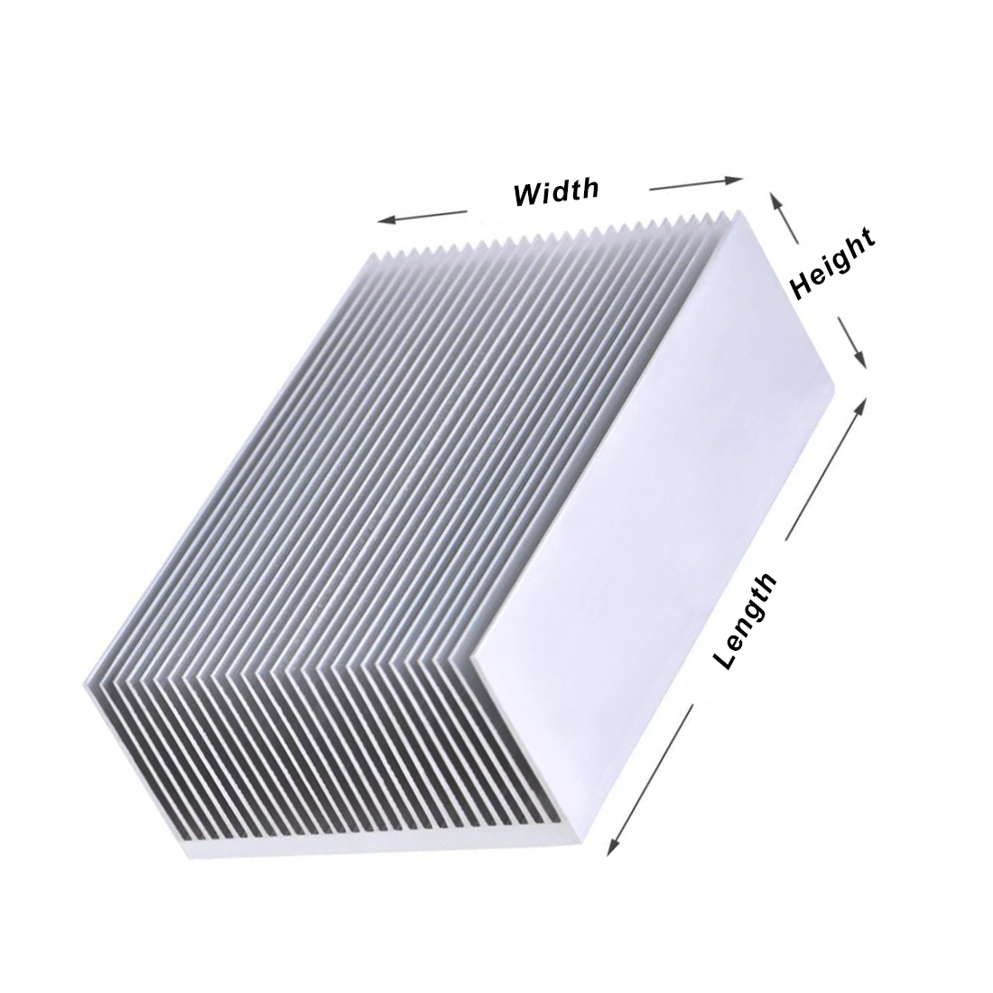 Radiador de Alumínio para Resf - Heatsink Aluminum avaliação e preço