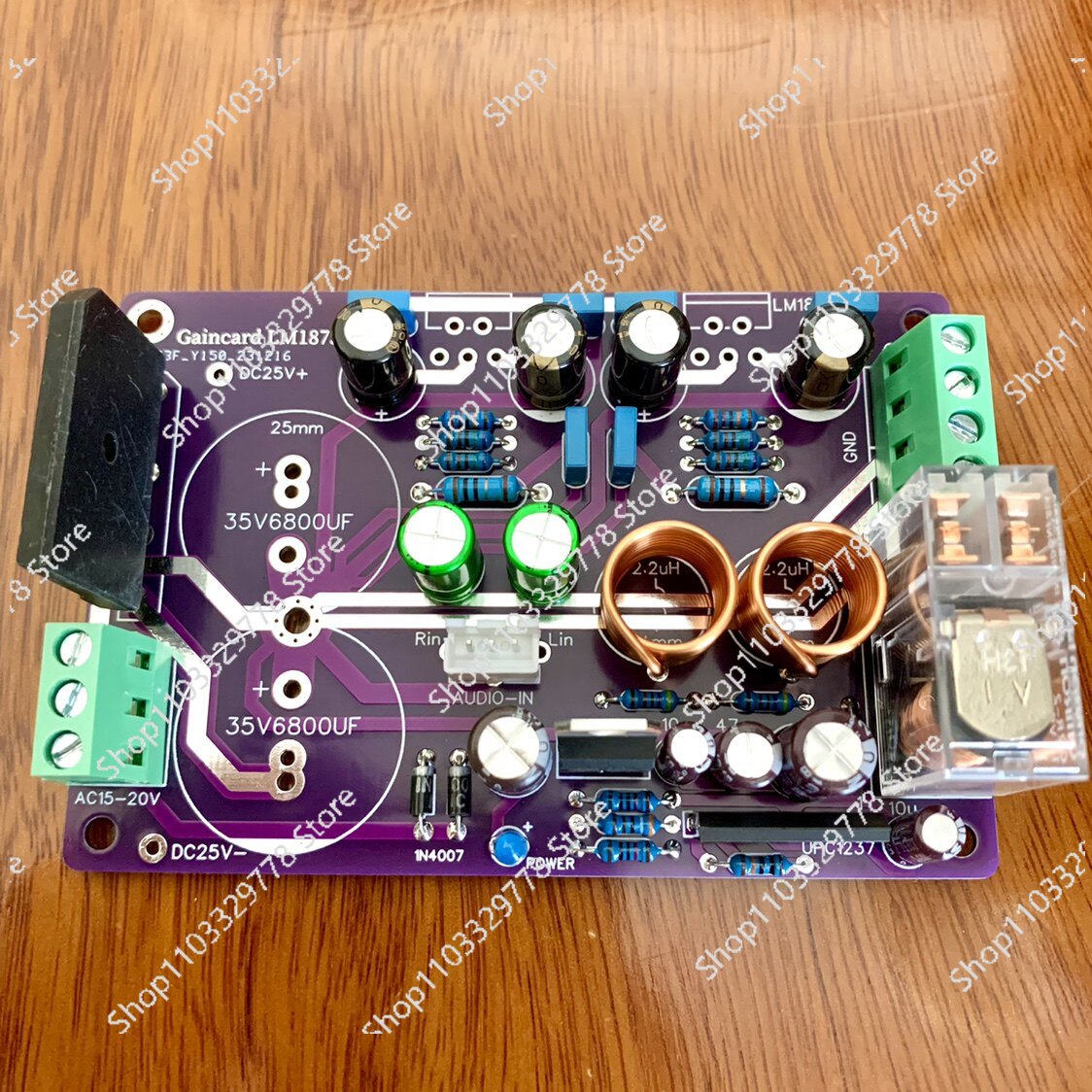 Nova versão revisada da placa  - Hifi Amplifier Board avaliação e preço