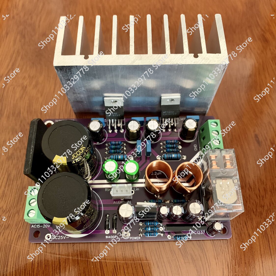 Nova versão revisada da placa  - Hifi Amplifier Board avaliação e preço