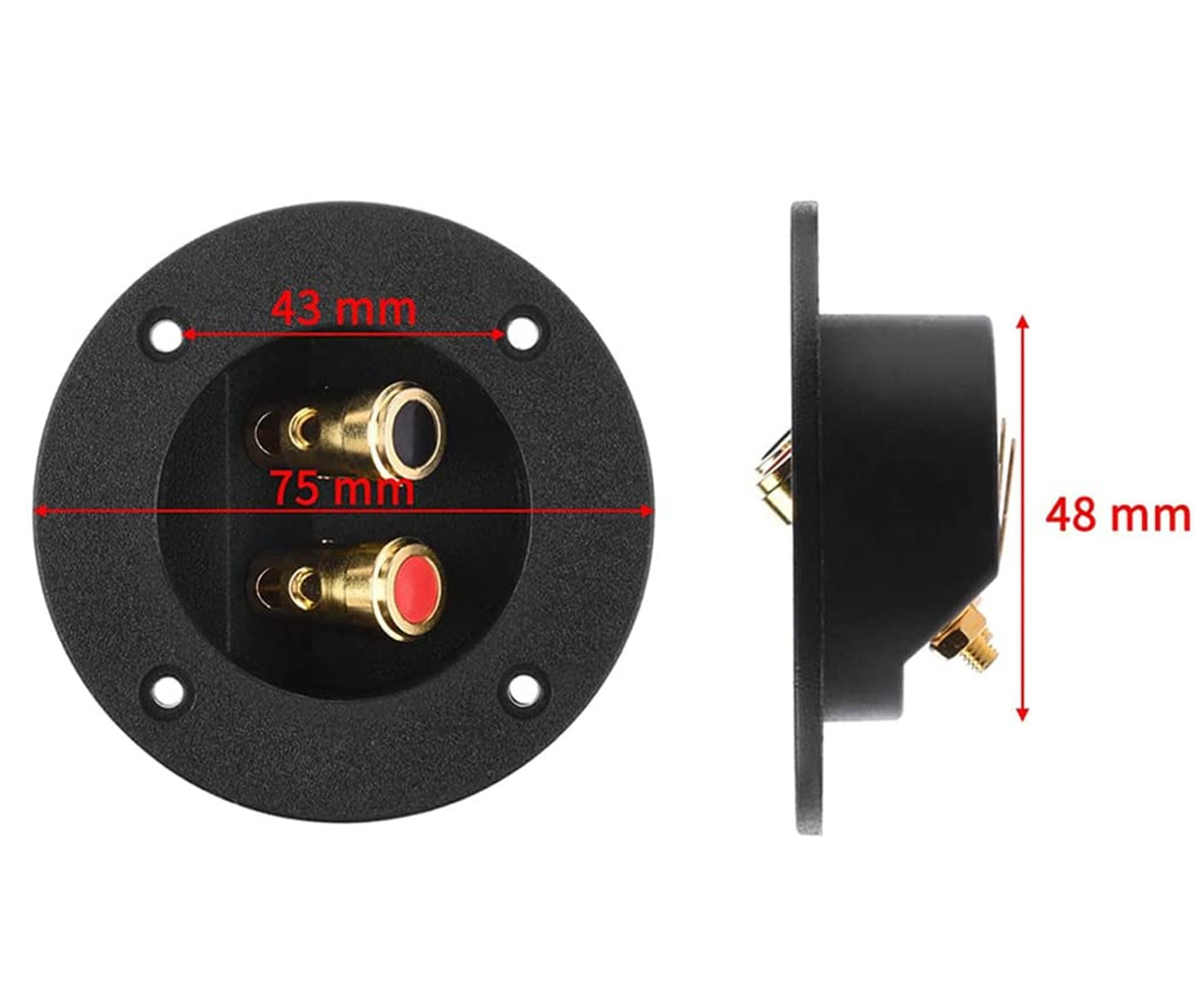Placa terminal de alto-falante - Speaker Enclosure avaliação e preço