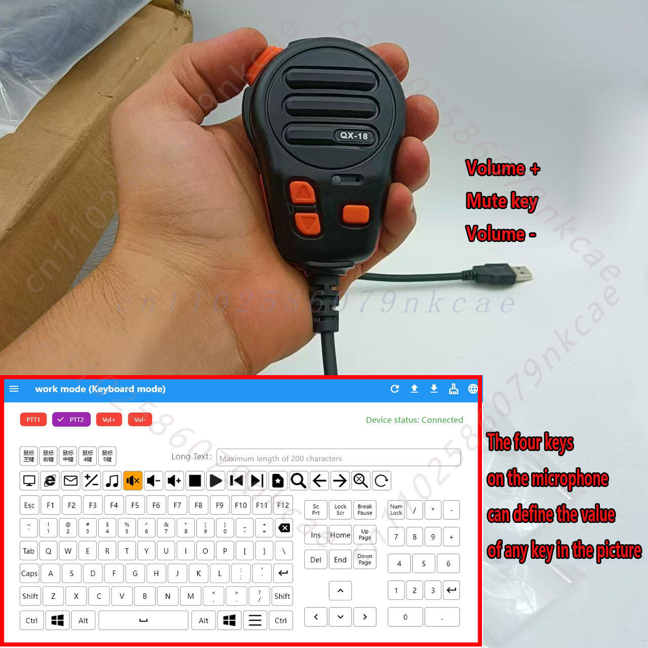 Microfone USB, console de comu - Speaker Wire avaliação e preço