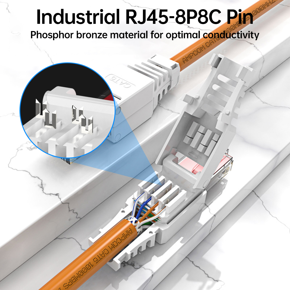 Conector rj45 sem ferramenta h - Rj45 Jack avaliação e preço