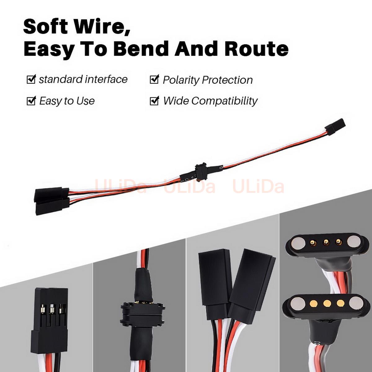 3 pinos magnéticos snap-on 1 a - Rca Cable avaliação e preço