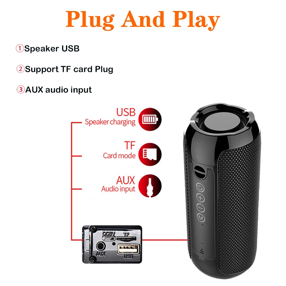 Portátil sem fio bluetooth alt - Sbc Audio Amplifier avaliação e preço
