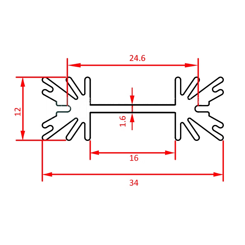 5 Peças Dissipador de Calor pa - Heatsink Aluminum avaliação e preço