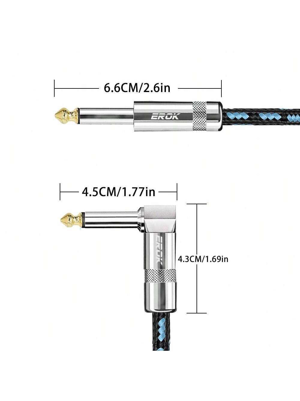 Cabo de Instrumento para Guita - Audio Cable Rca avaliação e preço